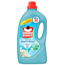 Гель для прання універсальний Оміно Bianco, Білий Мускус 60 прань, 2,4 л 